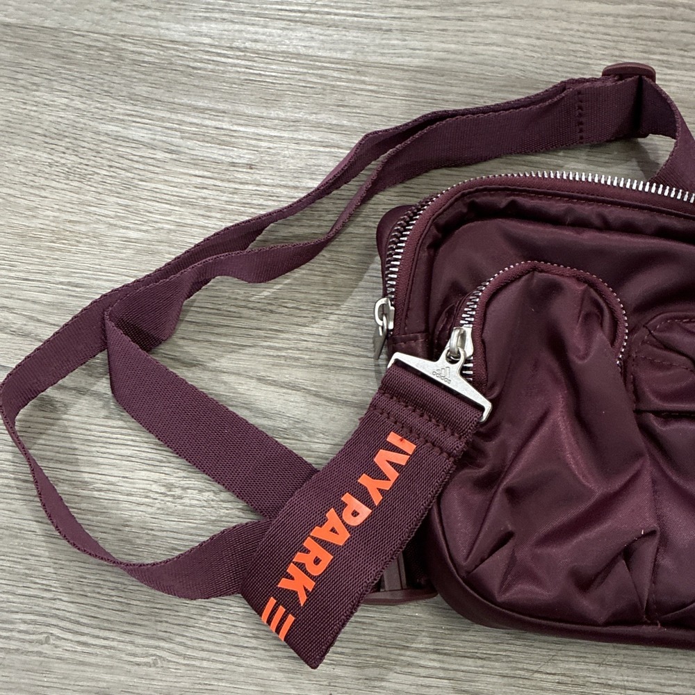 adidas Ivy Park Harness Bag Maroon/Solar Orange FW19 GK7382 - Picture 4 of 7